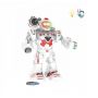 ROBOT WITH LIGHTS AND SOUNDS - WHITE-RED